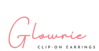 Glownie clip-on earrings logo on a white background